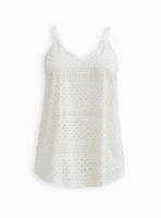 Sophie Eyelet Swing Cami