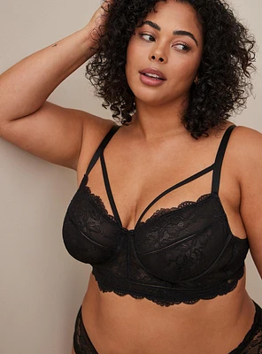 Longline Unlined Underwire Bra