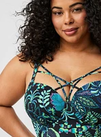 Underwire Strappy Front Bikini Top