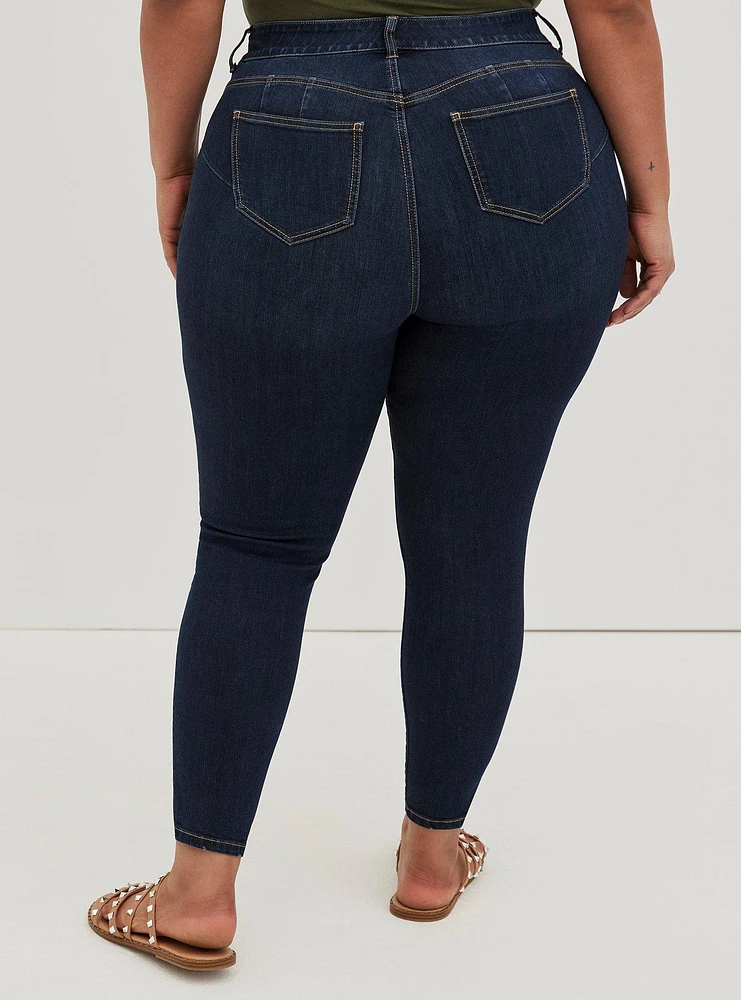 Curvy Bombshell Skinny Premium Stretch High-Rise Jean