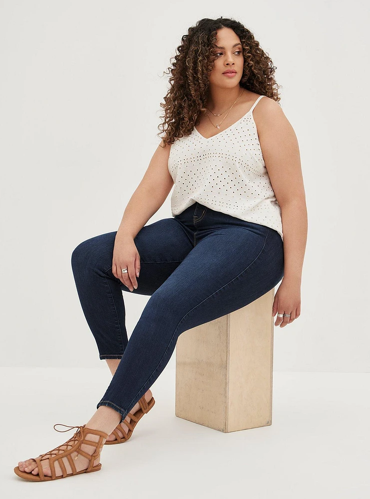 Curvy Bombshell Skinny Premium Stretch High-Rise Jean