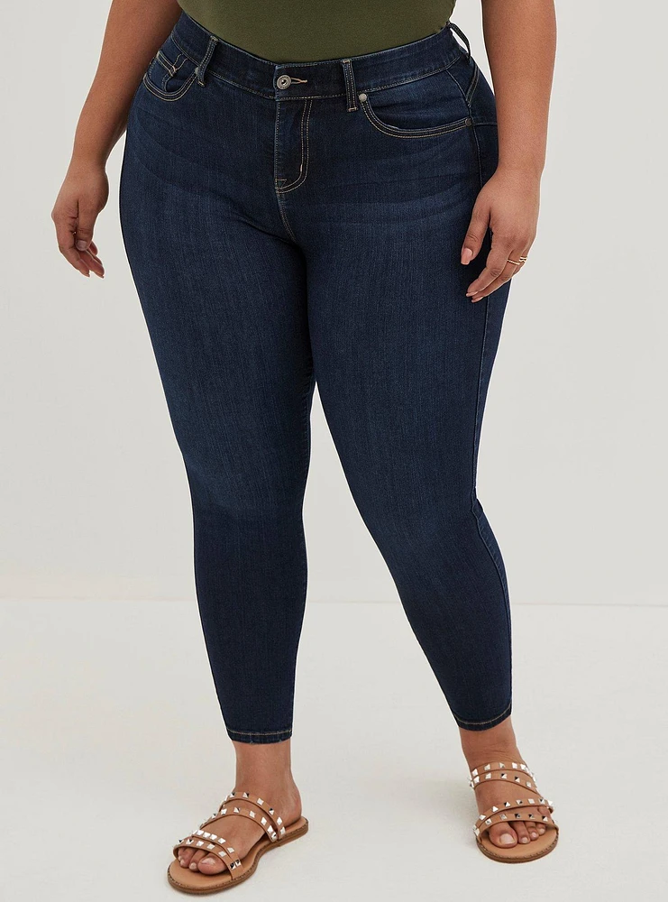 Curvy Bombshell Skinny Premium Stretch High-Rise Jean