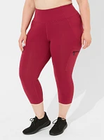 Happy Camper Performance Core Capri Active Legging With Cargo Pocket