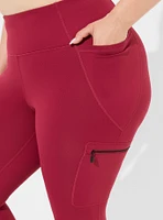 Happy Camper Performance Core Capri Active Legging With Cargo Pocket