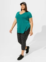 Happy Camper Performance Core Capri Active Legging With Cargo Pocket