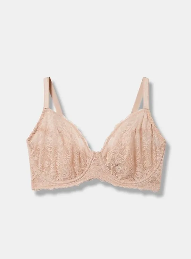 Angelight Full-Coverage Lace Bra