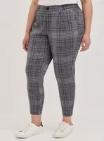 Relaxed Taper Stretch Challis High-Rise Pant