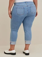 Crop Boyfriend Jean