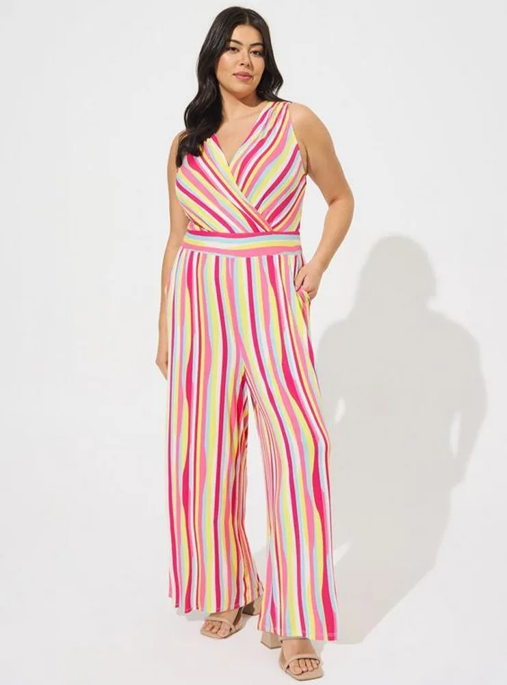 Plus Size - Super Soft Culotte Jumpsuit - Torrid