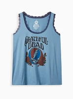 Grateful Dead Classic Fit Lace Crew Tank