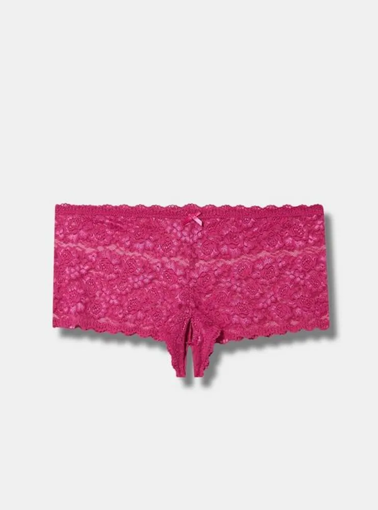 Fun & Flirty Lace-Trim Cheeky Panty