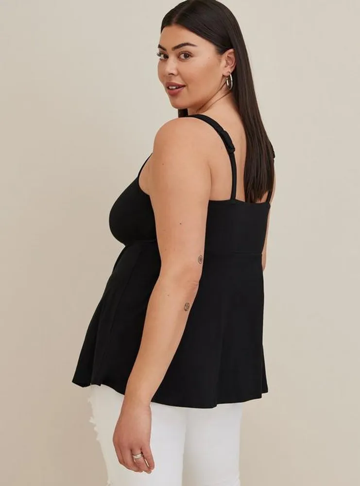 Foxy Cinched Front Peplum Top