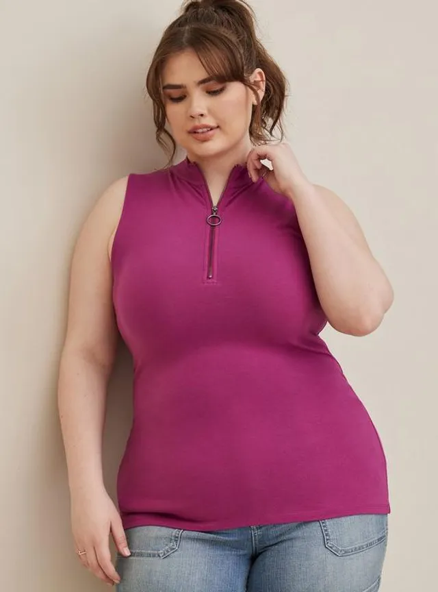 Plus Size - Foxy Wide Strap Tank - Torrid