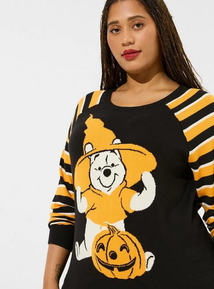 Disney Winnie The Pooh Halloween Cotton Pullover Sweater