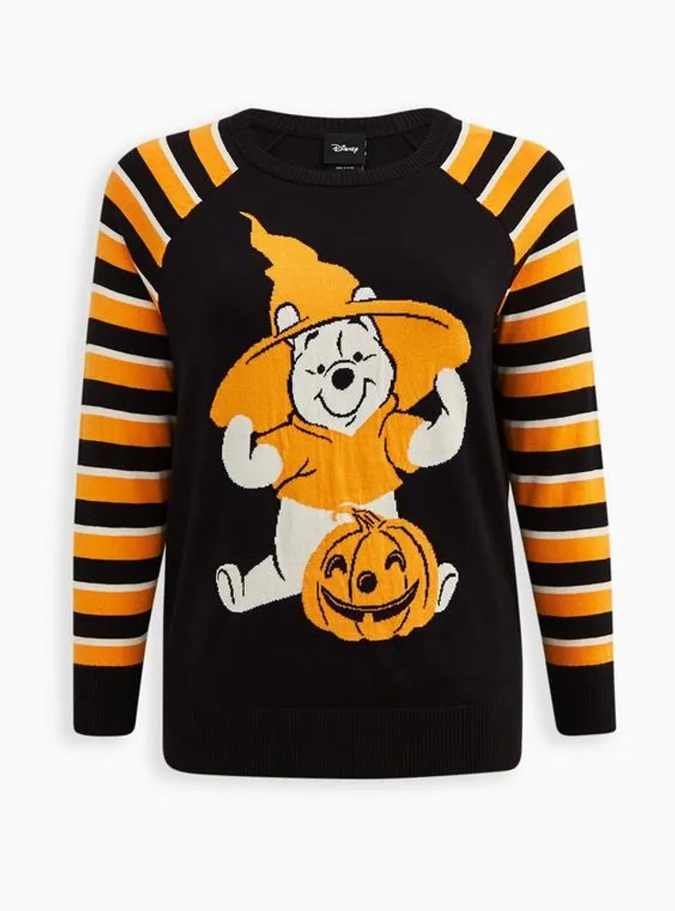 Disney Winnie The Pooh Halloween Cotton Pullover Sweater