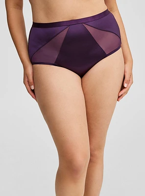 Shine Microfiber High-Rise Cheeky Panty