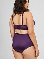 Shine Microfiber High-Rise Cheeky Panty