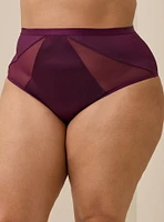 Shine Microfiber High-Rise Cheeky Panty