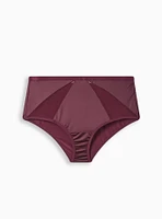 Shine Microfiber High-Rise Cheeky Panty