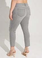 Boyfriend Straight Super Soft Mid-Rise Jean