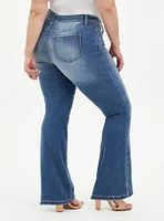 Luxe Slim Boot Mid-Rise Jean