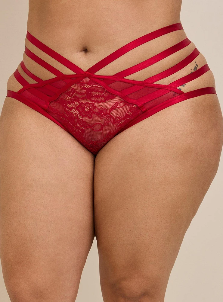 Straps And Lace Tanga Panty