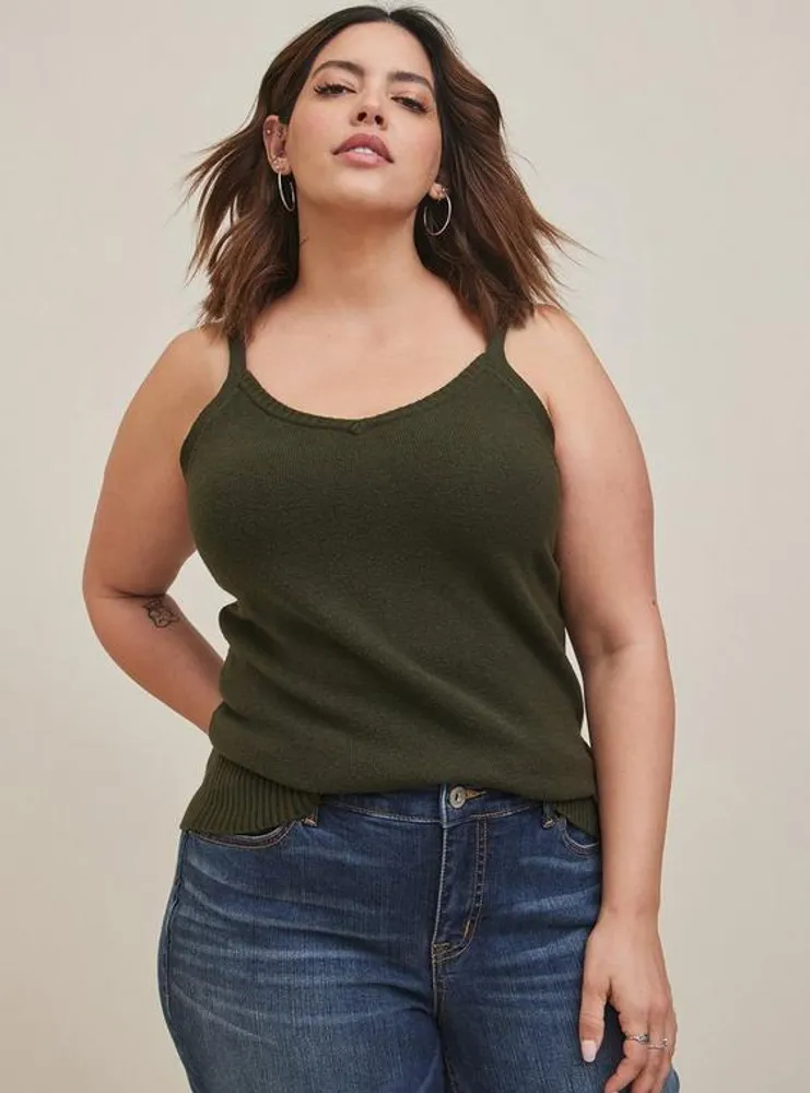 Everyday Plush Cami Sweater