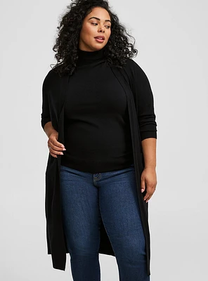 Everyday Soft Duster Open Front Sweater