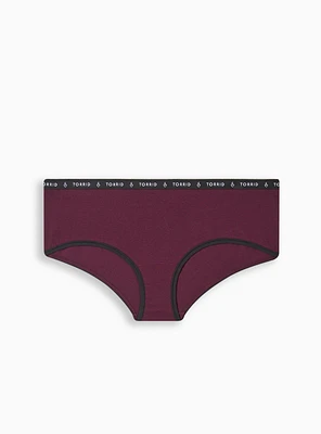 Cotton Mid-Rise Cheeky Panty