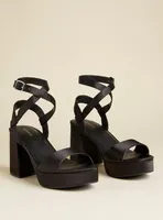 Strappy Platform Heel (WW)