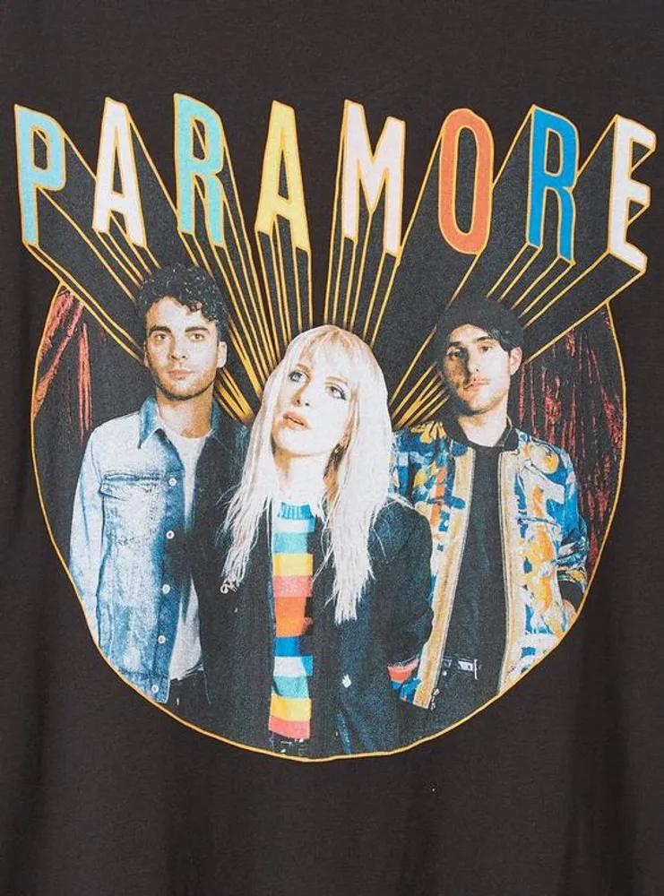 Paramore Classic Fit Cotton Crew Neck Tee