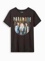 Paramore Classic Fit Cotton Crew Neck Tee