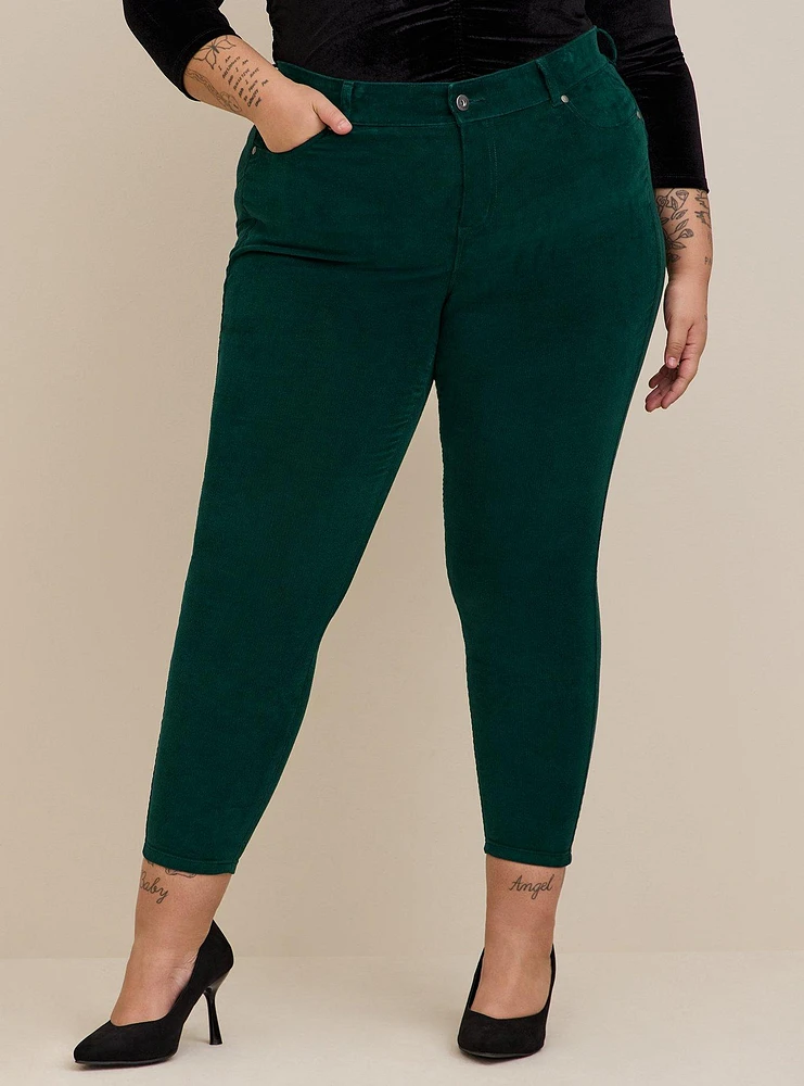 Bombshell Skinny Corduroy High-Rise Jean