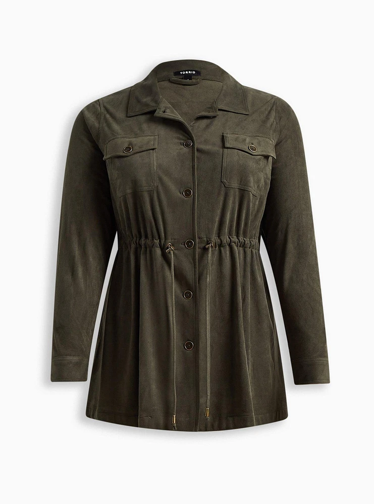Suede Shacket