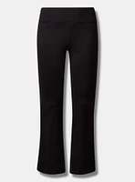 Pocket Pixie Flare Studio Luxe Ponte High-Rise Pant