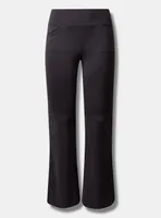 Pocket Pixie Flare Studio Luxe Ponte High-Rise Pant