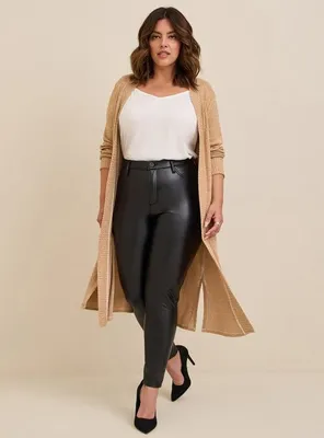 Sky High Skinny Faux Leather High-Rise Pant