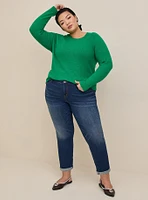 Vegan Cashmere Pullover Sweater