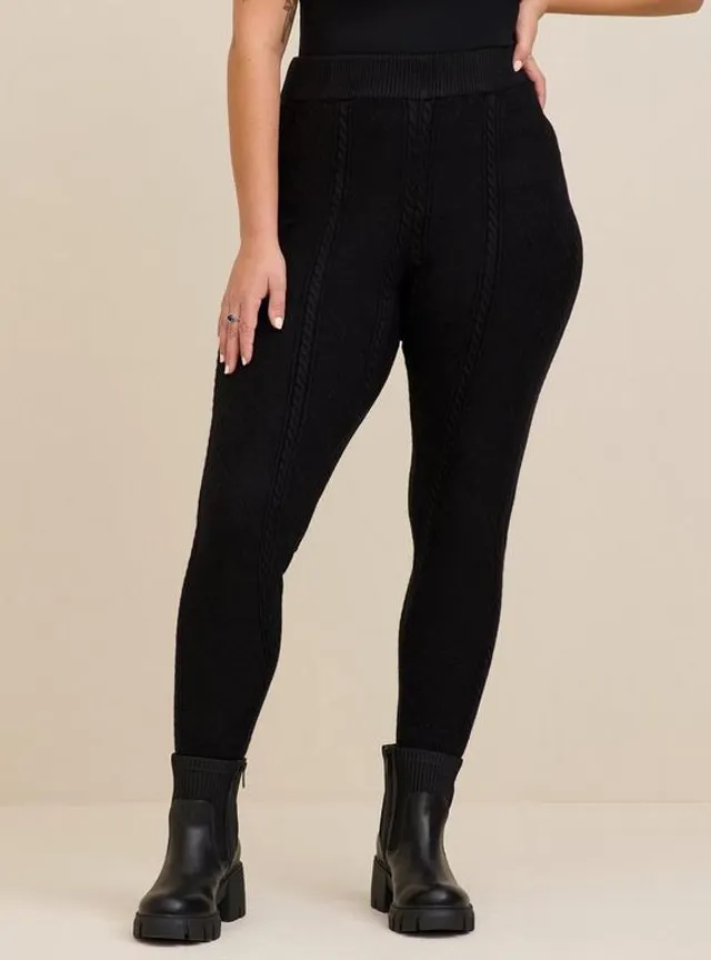 TORRID Full-Length Signature Waist Cable Knit Legging