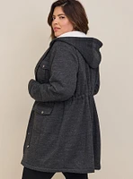 Fleece Sherpa Lined Anorak