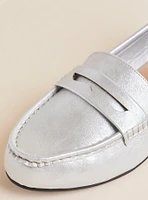 Faux Leather Loafer (WW