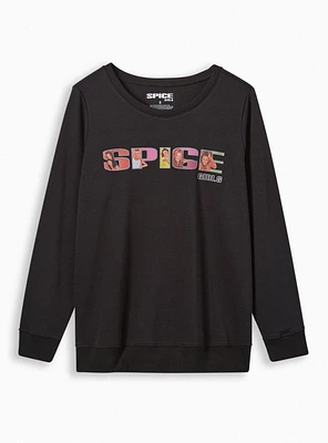 Spice Girls Cozy Fleece Crew Neck Sweatshirt