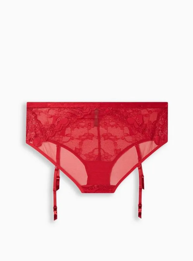 TORRID Tattoo Lace Mid-Rise Hipster Panty