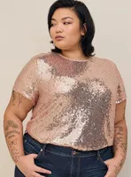 Abbey Sequin Top