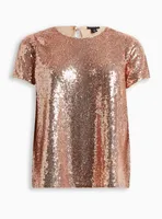 Abbey Sequin Top