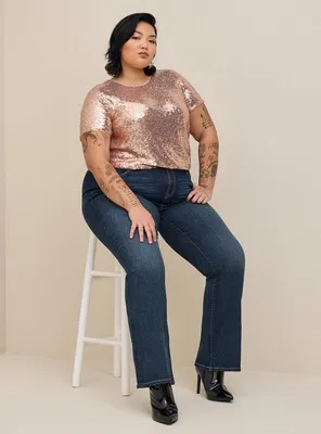 Abbey Sequin Top