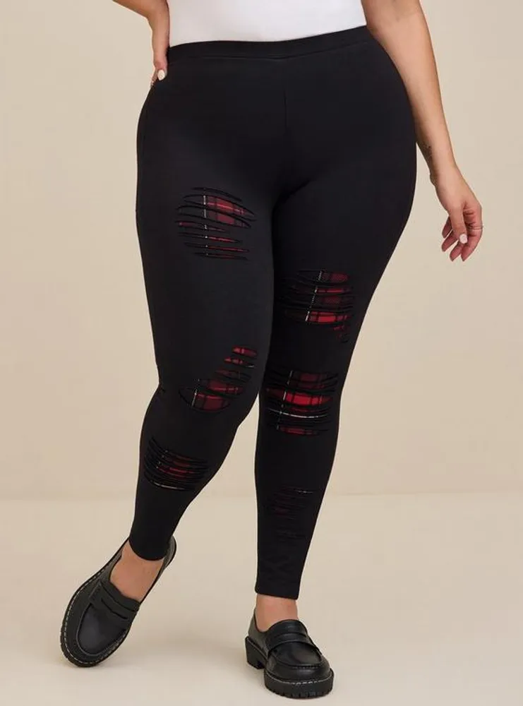 Essential High-Rise Lace-Up Back Leggings