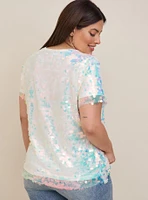 Abbey Sequin Top