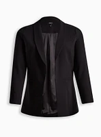 Studio Refined Crepe Shawl Collar Blazer