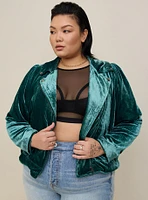 Velvet Moto Jacket